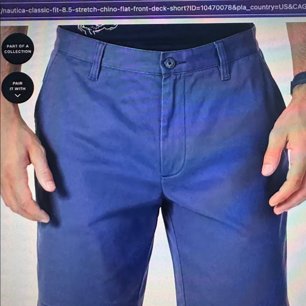 Nautica Chino Shorts - indigo